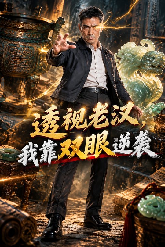 透视老汉:我靠双眼逆袭封面