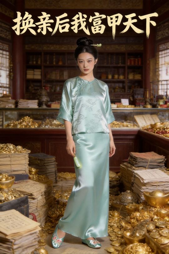 换亲后我富甲天下封面