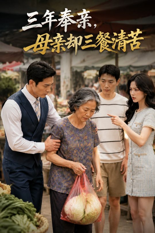 三年奉亲，母亲却三餐清苦封面