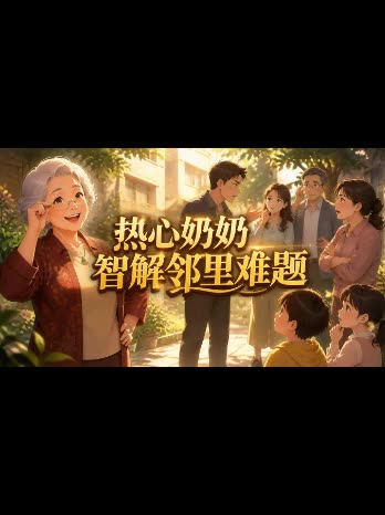 热心奶奶智解邻里难题封面