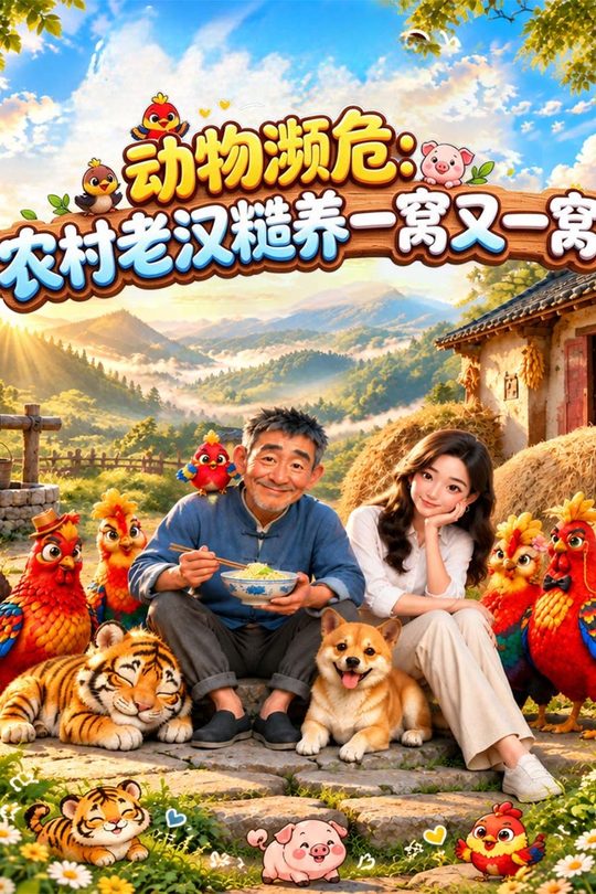 动物濒危:农村老汉糙养一窝又一窝封面