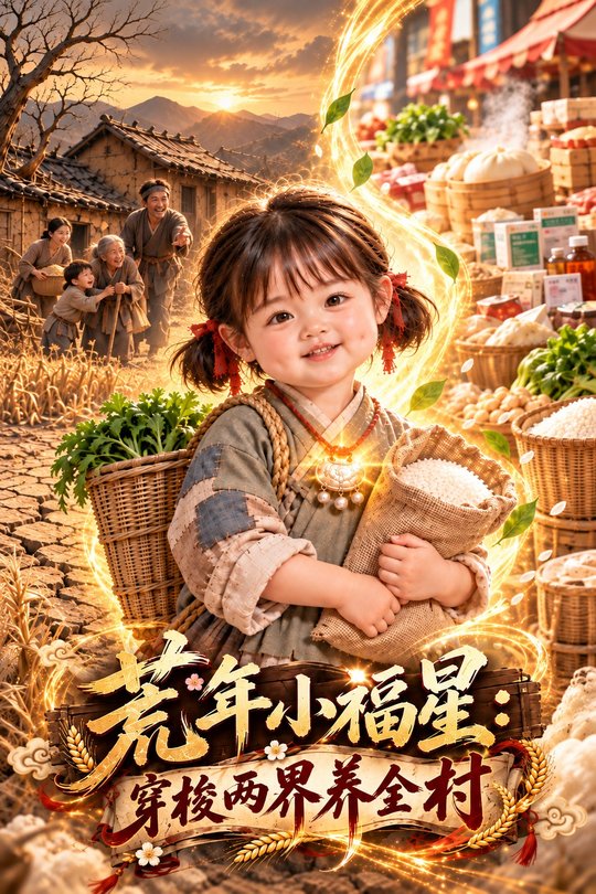 荒年小福星:穿梭两界养全村封面