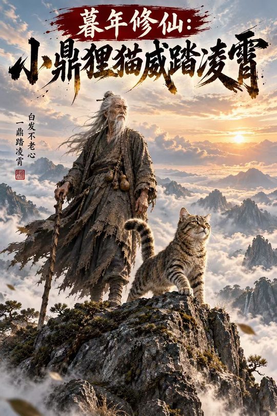 暮年修仙:小鼎狸猫威踏凌霄封面