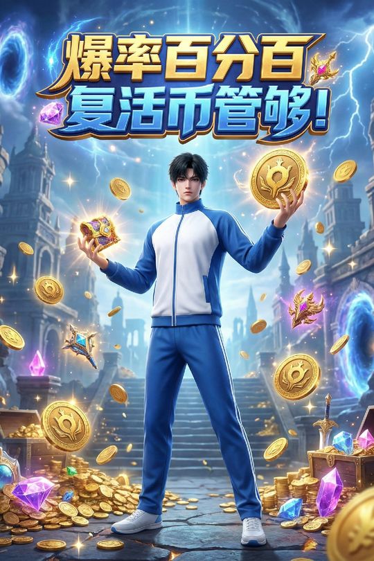 爆率百分百，复活币管够！封面