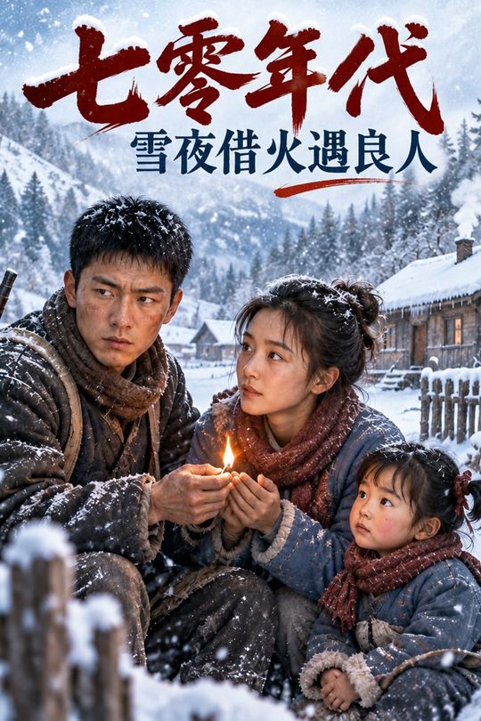 七零年代:雪夜借火遇良人封面