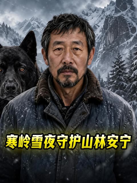 寒岭雪夜守护山林安宁封面
