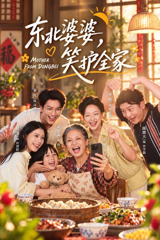东北婆婆,笑护全家封面