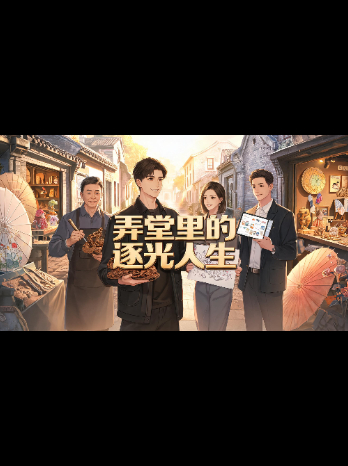 弄堂里的逐光封面