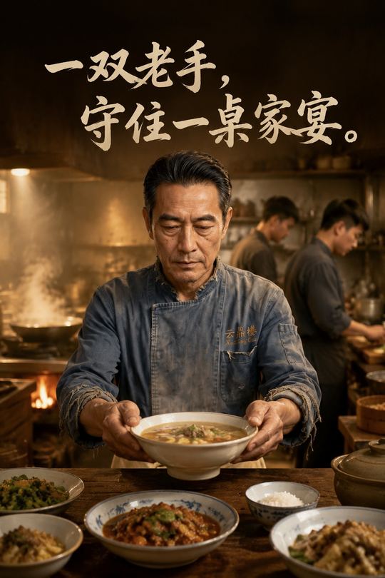 一双老手,守住一桌家宴封面
