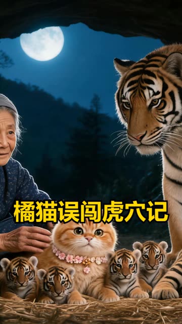橘猫误闯虎穴记封面