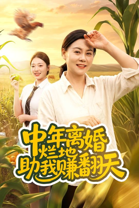 中年离婚,烂地助我赚翻天封面
