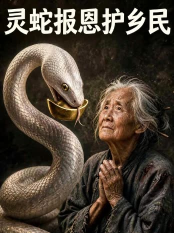 灵蛇报恩护乡民封面