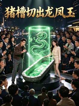猪槽切出龙凤玉封面