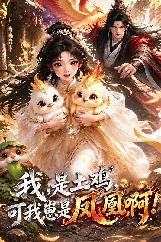 我是土鸡,可我崽是凤凰啊!封面
