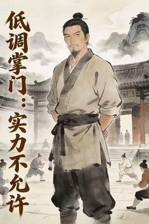 低调掌门:实力不允许封面
