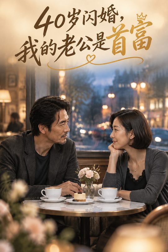 40岁闪婚,我的老公是首富封面