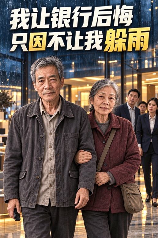 我让银行后悔,只因不让我躲雨封面