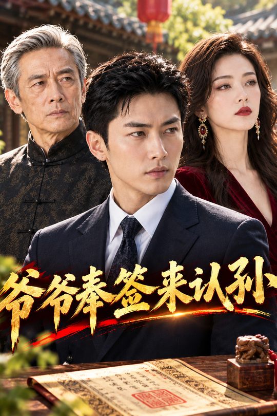 爷爷奉签来认孙封面