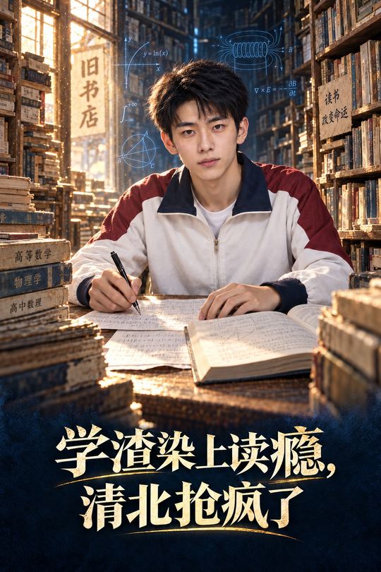 学渣染上读瘾,清北抢疯了封面