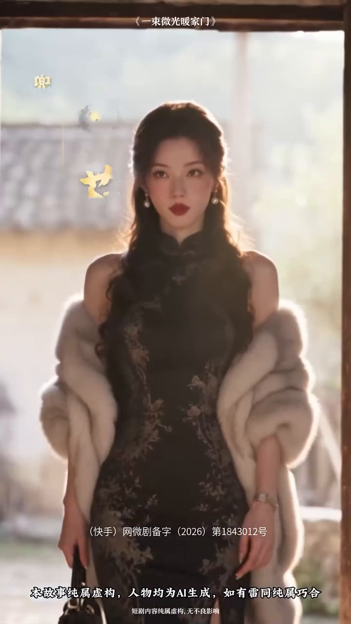 一束微光暖家门封面