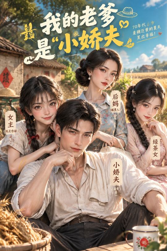 我的老爹是小娇夫封面