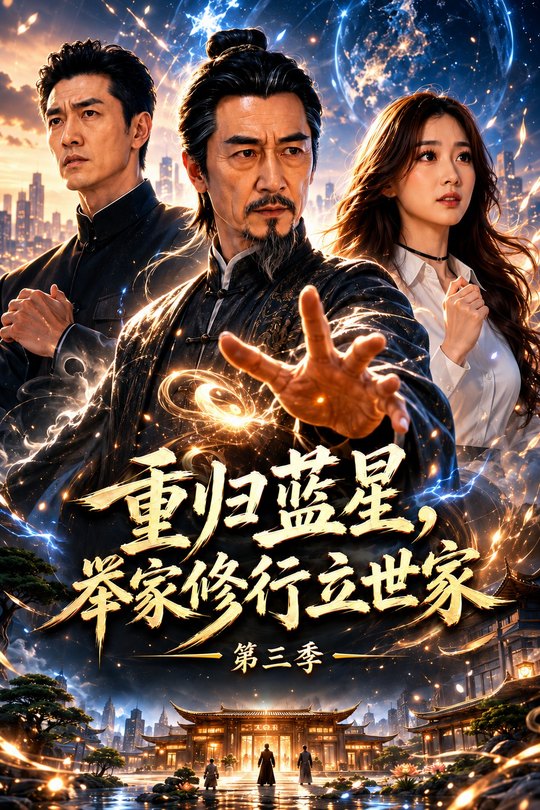 重归蓝星,举家修行立世家第三季封面