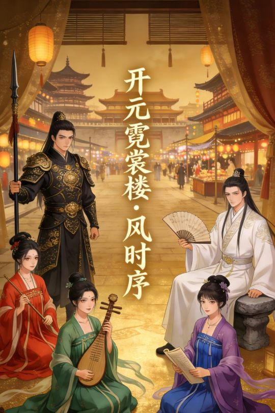 开元霓裳楼·风时序封面