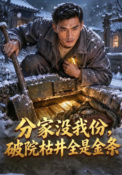 分家没我份,破院枯井全是金条封面