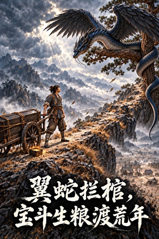 翼蛇拦棺,宝斗生粮渡荒年封面