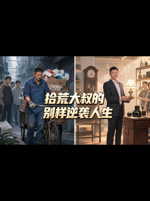 拾荒大叔的别样逆袭人生封面