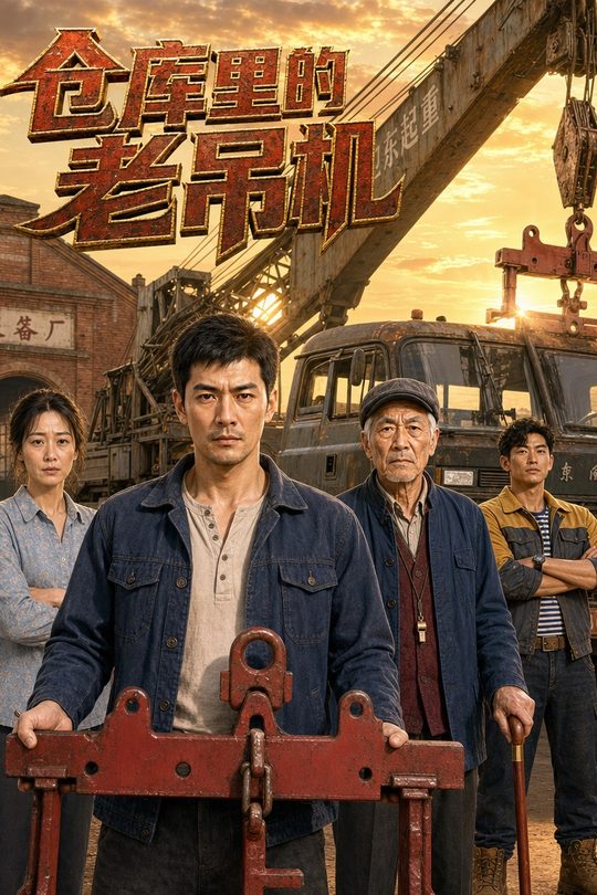 仓库里的老吊机封面