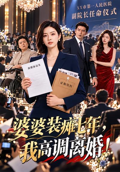 婆婆装瘫七年,我高调离婚!封面