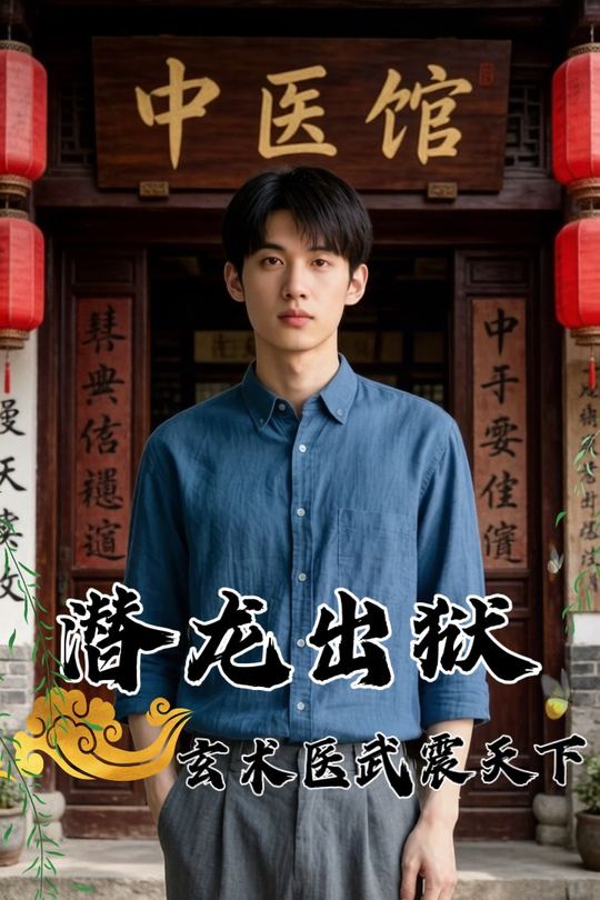 潜龙出狱,玄术医武震天下封面