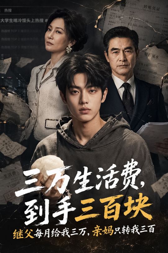 三万生活费,到手三百块封面
