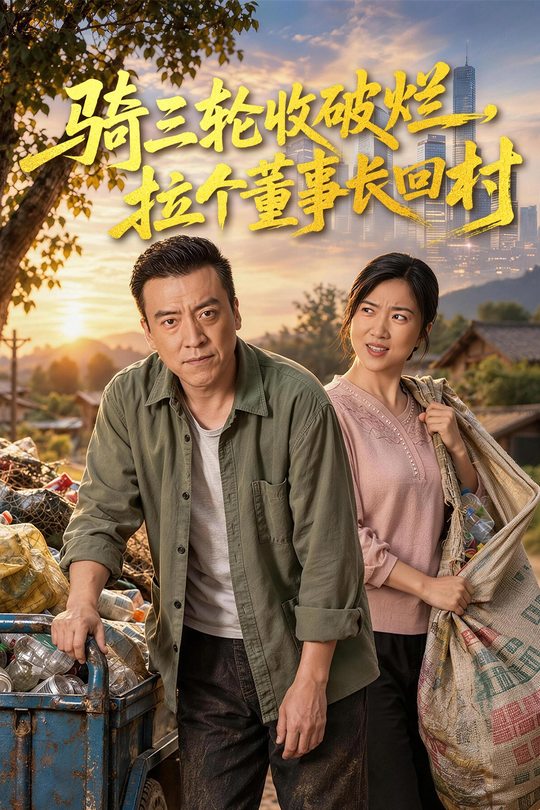 骑三轮收破烂,拉个董事长回村封面
