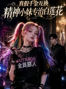 真假千金互换,精神小妹专治白莲花封面