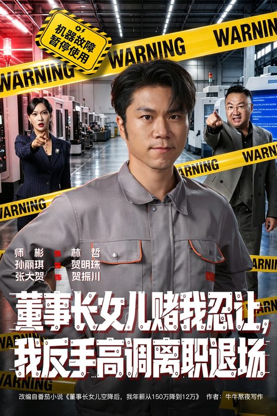 董事长女儿赌我忍让,我反手高调离职退场封面