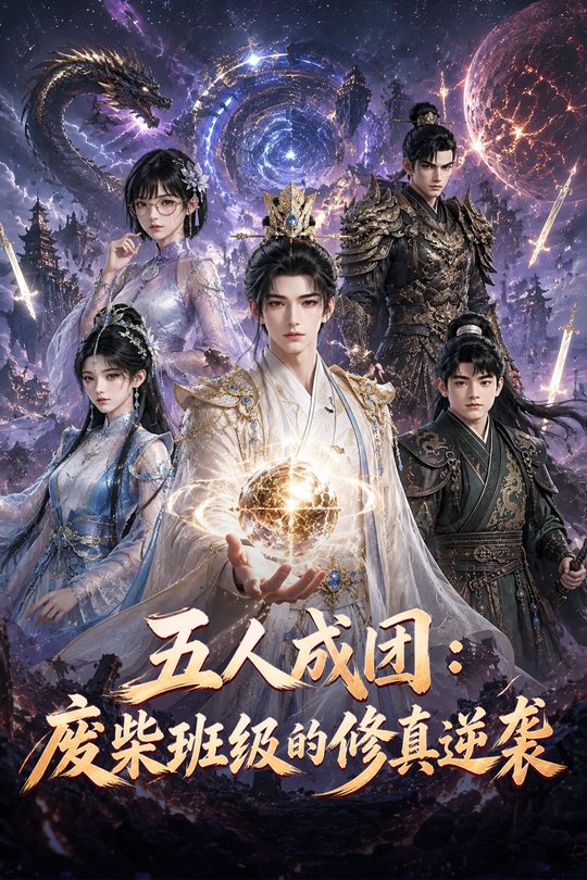 五人成团:废柴班级的修真逆袭封面